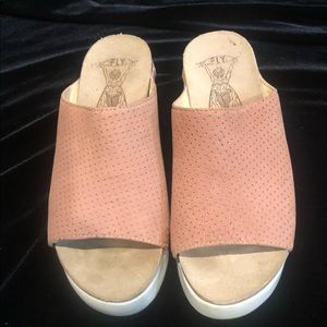 Fly London Women’s Rose Cupido slide sandal